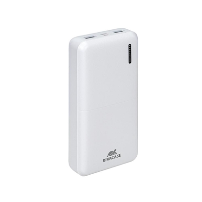 Attēls no POWER BANK USB 20000MAH/VA2572 WHITE RIVACASE