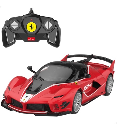 Изображение Radio vadāmā mašīna Konstruktors FERRARI FXX (red) 1:18 8+ CB46980