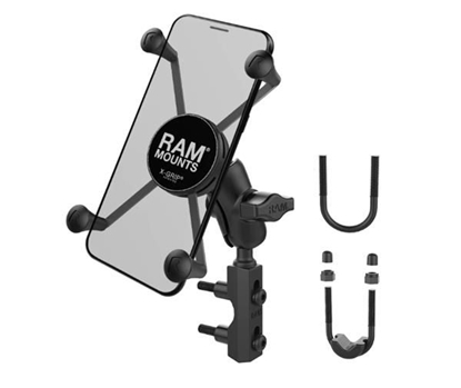 Attēls no RAM Mounts X-Grip Large Phone Mount with Brake/Clutch Reservoir Base