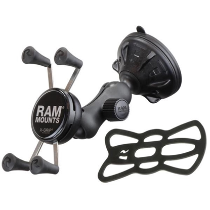 Attēls no RAM Mounts X-Grip Phone Mount with Twist-Lock Low Profile Suction Base