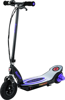 Picture of Razor PowerCore E100 Aluminium 18 km/h Aluminium, Black, Purple