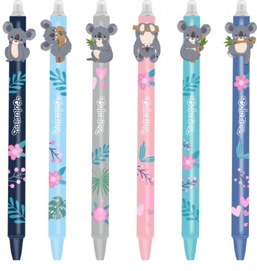 Picture of Retractable erasable pen Colorino Koala