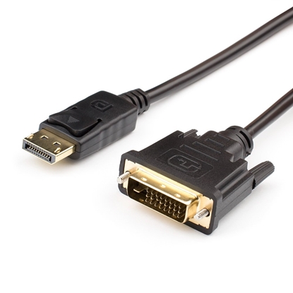 Picture of RoGer DisplayPort to DVI Cable 1,8m / DVI-D (Dual Link)