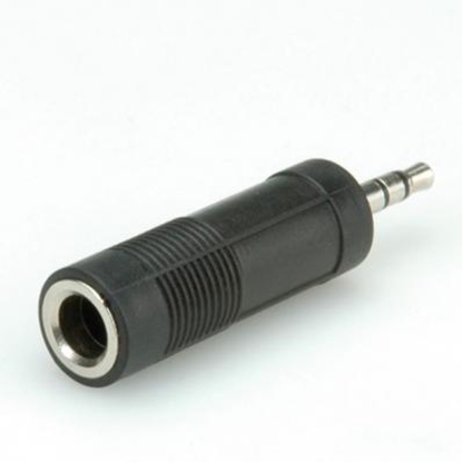 Picture of ROLINE Stereo Adapter 3.5 mm Male - 6.35 mm Female