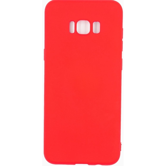 Picture of Samsung S8 Plus Soft Touch Silicone Red