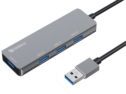 Изображение Sandberg 333-67 USB-A Hub 1xUSB3.0+3x2.0 SAVER