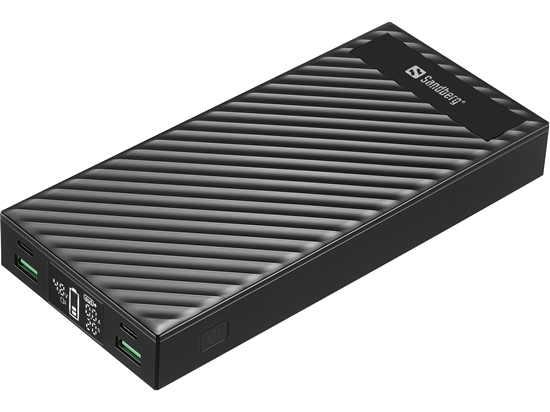 Изображение Išorinės baterija Sandberg 420-87 2xUSB-C PD100W 30000