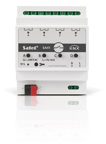 Picture of SMART HOME UNIV. SWITCH/ACTUATOR KNX-SA41 SATEL