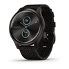 Изображение Garmin vivomove Style Woven Band, graphite/black pepper