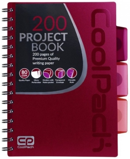 Изображение Spiral note book A5 Coolpack Red