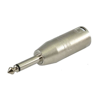 Attēls no SSQ HA17 - Adapter jack 6,3mm - XLR 3-pin male