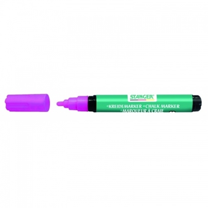 Picture of STANGER chalk MARKER, 3-5 mm, pink, 1 pcs. 620020-1