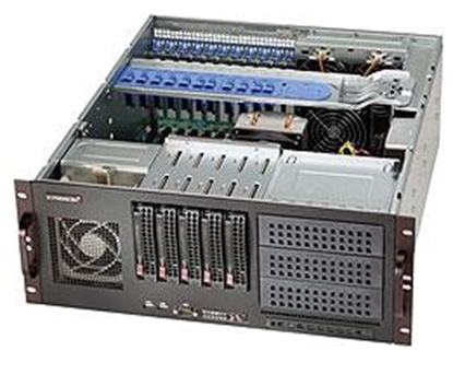 Picture of Supermicro 842XTQ-R606B Rack Black 600 W