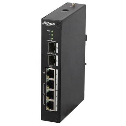 Attēls no Switch|DAHUA|PFS3206-4P-96|Type L2|3x10Base-T / 100Base-TX|1x10Base-T / 100Base-TX / 1000Base-T|2x1000Base-X|DH-PFS3206-4P-96