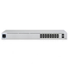 Picture of Switch|UBIQUITI|USW-16-POE|Type L2|Desktop/pedestal|Rack|16x10Base-T / 100Base-TX / 1000Base-T|2xSFP|PoE ports 16|PoE+ ports 8|18 Watts|USW-16-POE