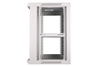 Picture of Szafka wisząca rack 12U 600x600 szara szklane drzwi 