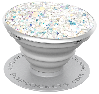 Изображение Telefono laikiklis POPSOCKETS, prilimpantis prie telefono nugarėlės, Sparkle Snow White