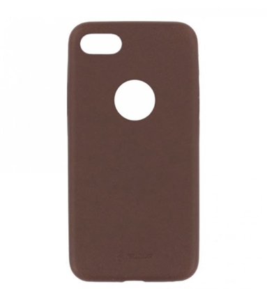 Attēls no Tellur Cover Slim Synthetic Leather for iPhone 8 brown