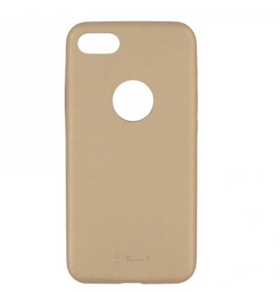 Attēls no Tellur Cover Slim Synthetic Leather for iPhone 8 gold