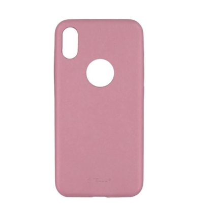 Attēls no Tellur Cover Slim Synthetic Leather for iPhone X/XS pink