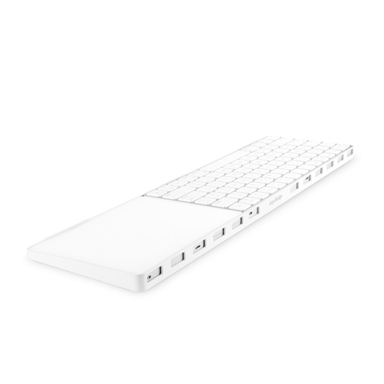 Picture of Twelve South MagicBridge - Connects Apple?s Wireless Keyboard to Magic Trackpad