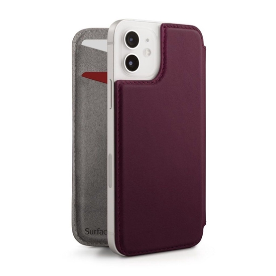 Изображение Twelve South SurfacePad for iPhone 12 mini - Razor Thin nappa leather