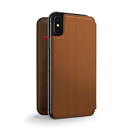 Attēls no Twelve South SurfacePad for iPhone XR - Razor Thin nappa leather