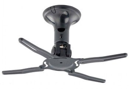 Attēls no NEWSTAR PROJECTOR CEILING MOUNT (HEIGHT: 19 CM) 10 KG BLACK