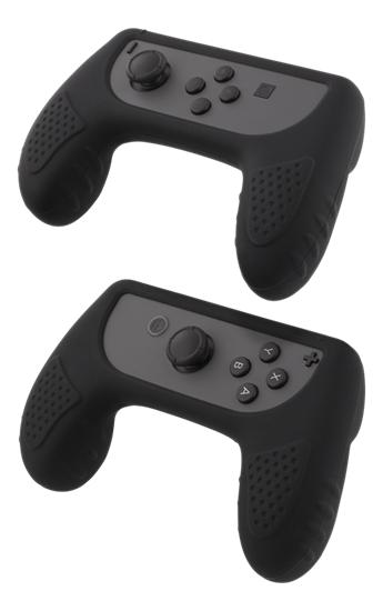 Picture of Laikikliai DELTACO GAMING, skirti NINTENDO Switch Joy-Con, juodi / GAM-032