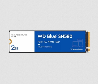 Изображение Dysk SSD WD SN580 2TB M.2 2280 PCI-E x4 Gen4 NVMe (WDS200T3B0E)
