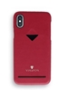 Picture of VixFox Card Slot Back Shell for Iphone X/XS ruby red