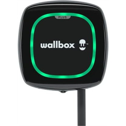 Изображение Wallbox | Pulsar Plus Electric Vehicle charger, 7 meter cable Type 2, 11kW, RCD(DC Leakage) + OCPP | 11 kW | Wi-Fi, Bluetooth | 7 m | Black