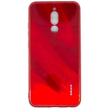 Изображение Xiaomi Redmi 8 Water Ripple Full Color Electroplating Tempered Glass Case Red