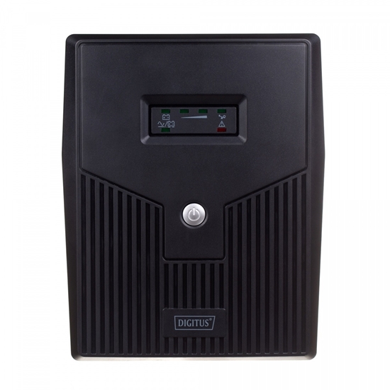 Picture of Zasilacz awaryjny UPS Line-Ineractive LED, 1500VA/900W, 2x12V/9Ah, AVR, 4xSCHUKO, USB, RS232, RJ45