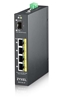 Picture of Zyxel RGS100-5P Unmanaged L2 Gigabit Ethernet (10/100/1000) Power over Ethernet (PoE) Black