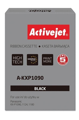 Attēls no Activejet Taśma barwiąca Activejet A-KXP1090 (zamiennik Panasonic KX-P115  Supreme  czarny)