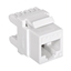 Picture of Q-LANTEC MKN-U6-1 wire connector RJ45 UTP Category 6 Unshielded White