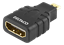 Picture of Adapteris DELTACO HDMI - micro HDMI, 4K UHD 30Hz, juodas / HDMI-24-K / 00100027