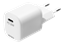 Attēls no Adapteris DELTACO USB-C PD, 100-240 V, 20 W, baltas / USBC-AC142