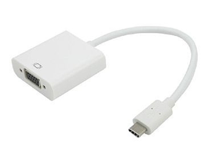 Изображение Adapteris USB-C - VGA, 15cm