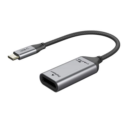 Изображение Adapteris USB-C (M) - DisplayPort (F), 4K/60Hz, su paauksuotomis jungtimis