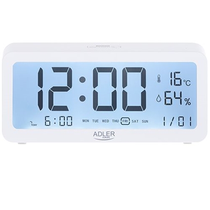 Attēls no Adler AD 1195W alarm clock with temperature