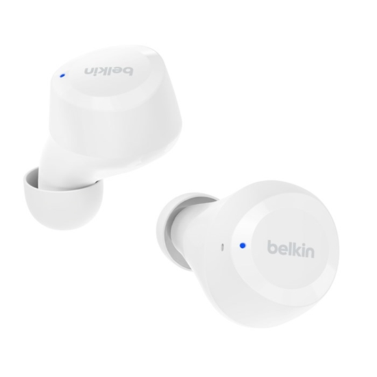 Picture of Belkin SoundForm Bolt Headset Wireless In-ear Calls/Music/Sport/Everyday Bluetooth White