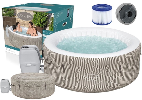 Изображение Bestway sūkurinė vonia "Lay-Z-Spa MADRID", 2-4 asmenims