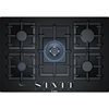 Picture of Bosch Serie 6 PPQ7A6B90 hob Black Built-in Gas 5 zone(s)