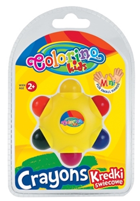 Picture of Colorino Kids Star crayons 6 colours