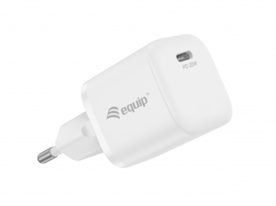 Picture of Conceptronic Equip Ladegerät 1Port  20W,1xUSB-C PD 25Stk./Pack    weiß