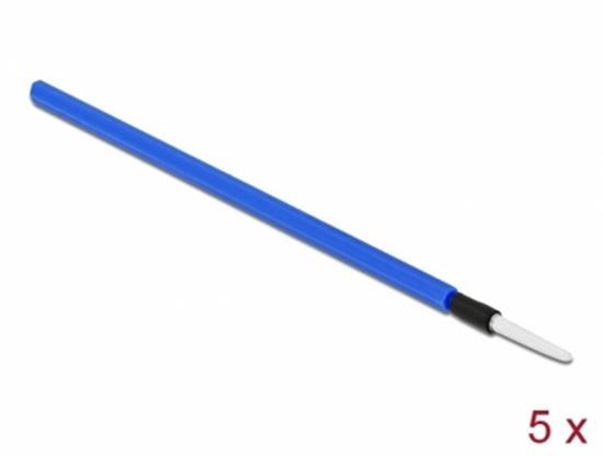 Picture of Delock Fiber optic cleaning stick for connectors with 1.25 mm ferrule 5 pieces