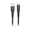 Picture of Devia Braid Series Cable (2.1A Android) 1M black