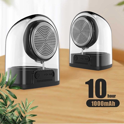 Изображение Devia Crystal Series TWS Speaker with Silicon Case (2pcs) Black